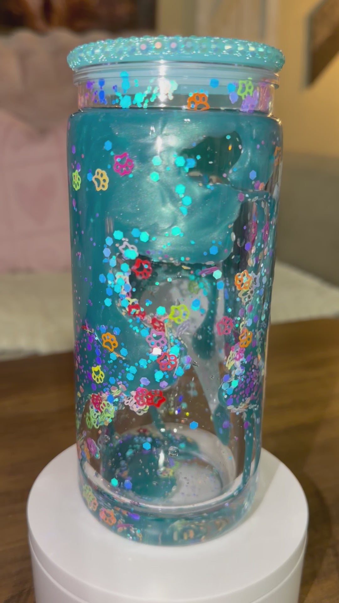 Dog mom Lava cup