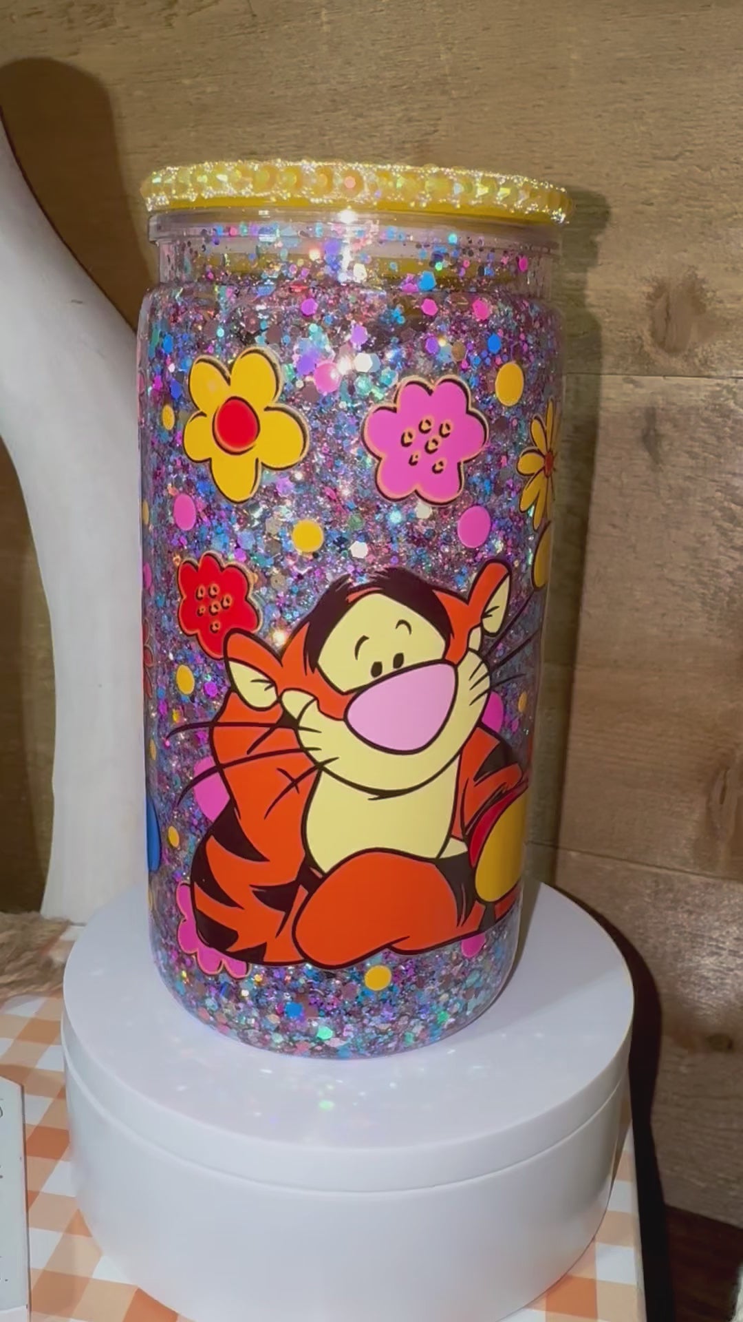 Nostalgic Bear & Friends Snowglobe Cup