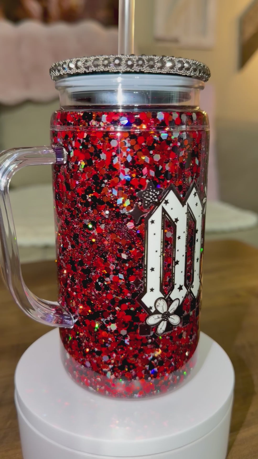 Mama Snowglobe Cup