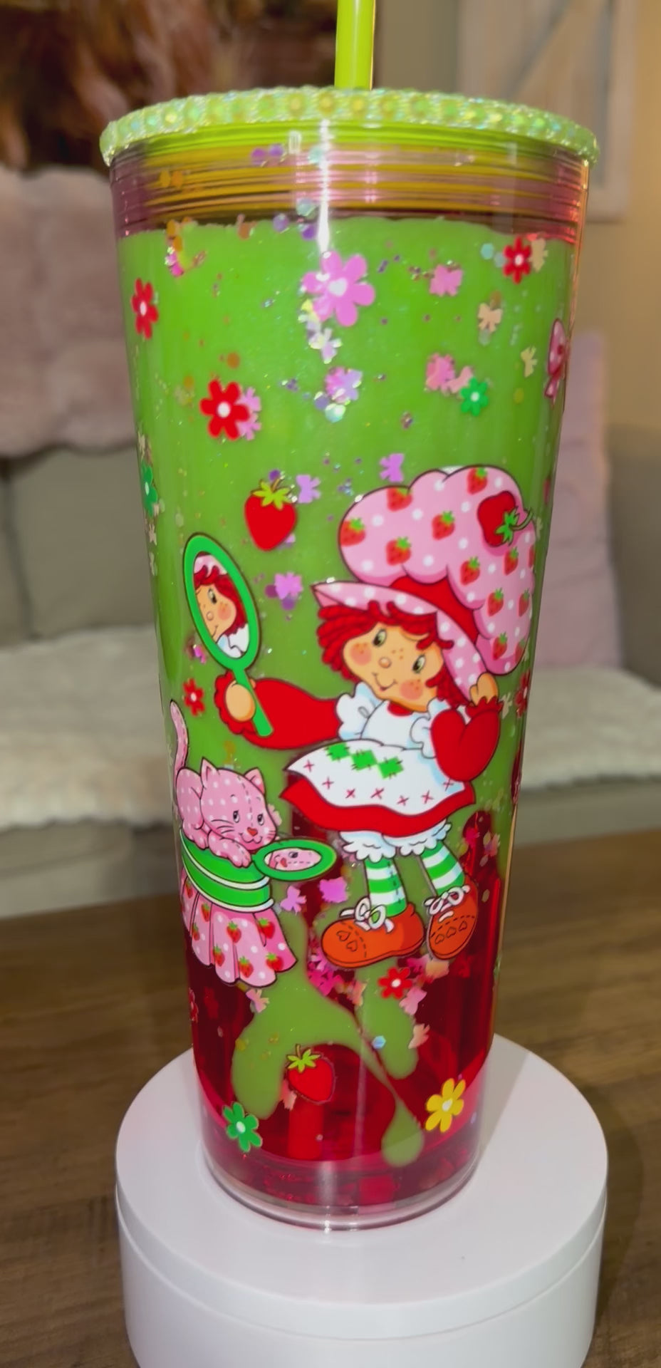 Strawberry Lava Cup