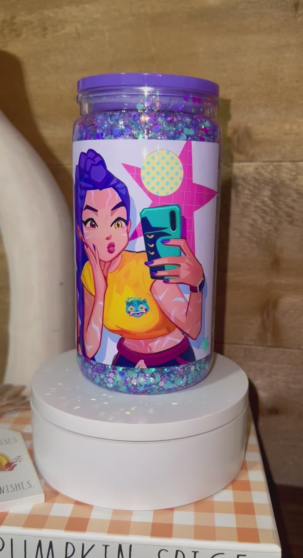 Custom Snowglobe cup